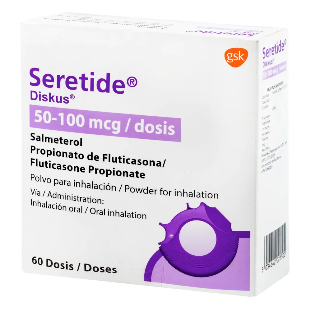 SERETIDE DISKUS 50/100MG